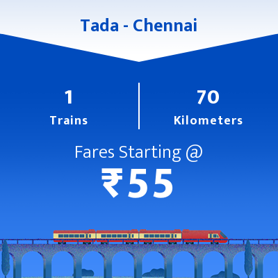 Tada To Chennai Trains